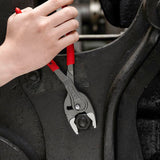 KNIPEX TwinGrip Frontgreifzange 200 mm – Robuste Zange mit Front- und Seitengreif-Funktion