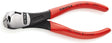 KNIPEX Kraftvornschneider 140 mm – Polierter Kopf, Kunststoffüberzug, Hohe Schneidleistung