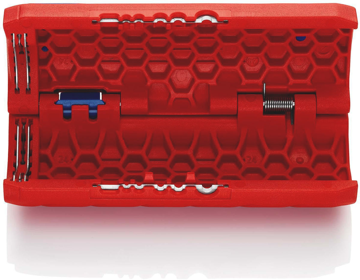 KNIPEX Abmantelungswerkzeug TwistCut 100 mm für Wellrohre und Litzen 0,2–4 mm²