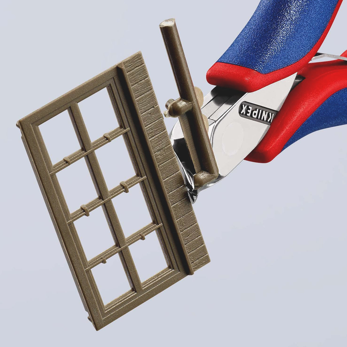 KNIPEX Elektronik-Vornschneider 115 mm Form 0 – Präzisionszange für feinste Schneidarbeiten