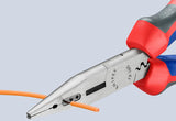 KNIPEX Verdrahtungszange 160 mm – Crimp-, Greif- und Biegezange für 0,5–2,5 mm²