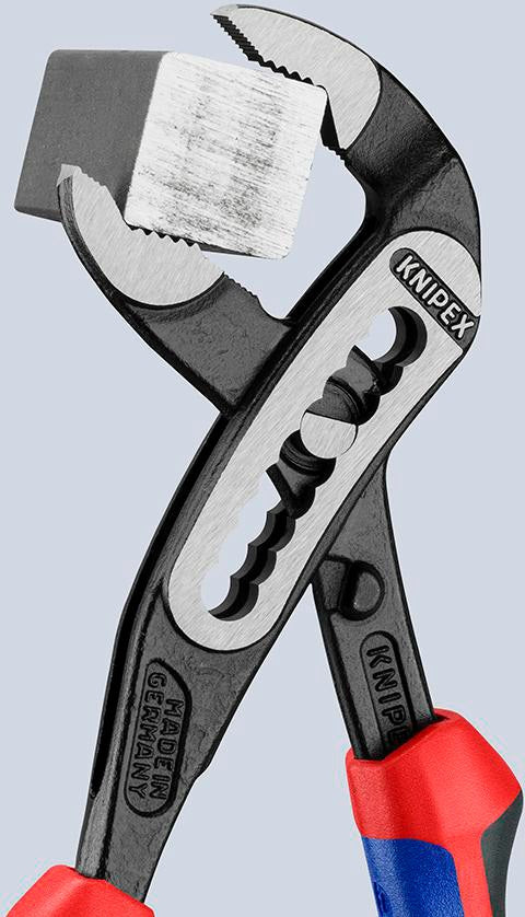 KNIPEX Wasserpumpenzange Alligator 180 mm mit Comfort-Griff und 9-fach Rastenverstellung