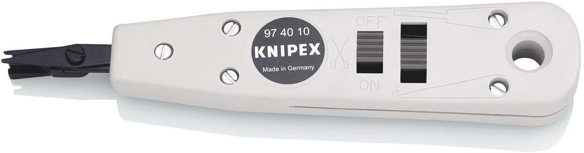 KNIPEX Anlegewerkzeug 175 mm für LSA Plus und baugleich Ø 0,4 - 0,8 mm