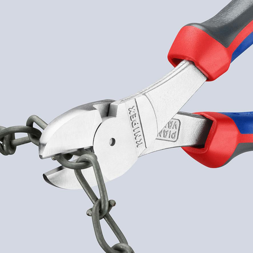 KNIPEX Kraftseitenschneider 140 mm Form 0 mit Mehrkomponenten-Hüllen – 20 % Kraftersparnis