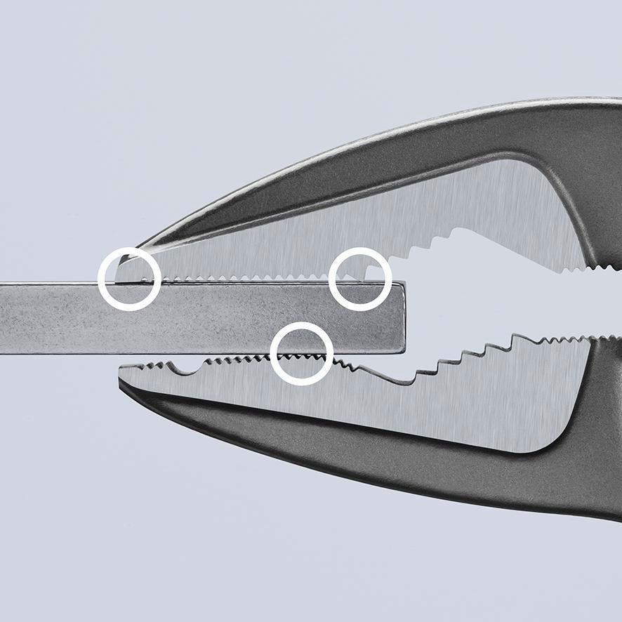 KNIPEX Cobra ES L Wasserpumpenzange 250 mm – Selbstklemmend, 25 Einstellpositionen