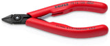 KNIPEX Elektronik-Seitenschneider 125 mm – Form 2, kleine Facette, induktiv gehärtet
