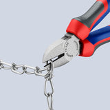 KNIPEX Seitenschneider 140 mm, polierter Kopf, Mehrkomponenten-Griffe, max. 1,8 mm