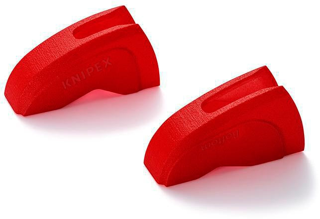 KNIPEX Schonbacken für Wasserpumpenzange 180 mm – 3 Paar Kunststoff-Schutzbacken