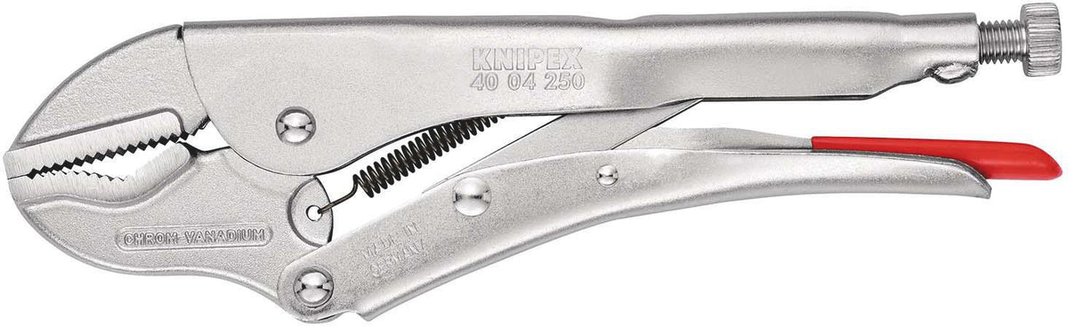 KNIPEX Universalgripzange 180 mm verzinkt – Hoher Spanndruck, Einhandbedienung