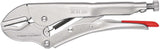 KNIPEX Universalgripzange 180 mm verzinkt – Hoher Spanndruck, Einhandbedienung