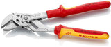 KNIPEX Zangenschlüssel 250 mm, Spannweite 46 mm, verchromt, VDE-isoliert, Mehrkomponenten-Hüllen