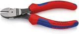 KNIPEX Kraftseitenschneider 160 mm poliert Form 1 mit Öffnungsfeder und Mehrkomponenten-Hüllen