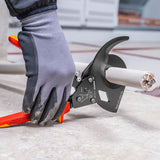 KNIPEX Kabelschneider VDE 250 mm für Cu- und Al-Kabel bis 240 mm²