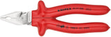 KNIPEX Kraftkombizange VDE 200 mm – 35 % Kraftersparnis, verchromt, tauchisoliert