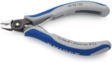 KNIPEX Präzisions-Elektronik-Seitenschneider 120 mm Form 2, poliert, ohne Facette
