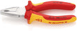 KNIPEX Kombizange VDE 160 mm mit Mehrkomponenten-Hüllen, verchromt, isoliert bis 1000 V