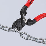 KNIPEX CoBolt® Kompaktbolzenschneider 160 mm – 60 % Kraftersparnis, mit Aussparung
