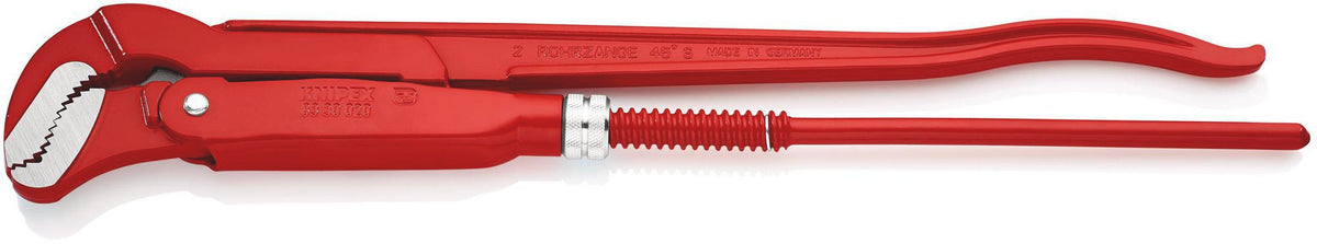 KNIPEX Rohrzange DIN 5234 S-Maul 245 mm Spannweite 0-35 mm für Rohre 1/2 Zoll