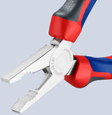 KNIPEX Kombizange 140 mm verchromt mit Comfort-Griff – Präzision für Handwerk und Elektro