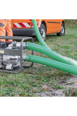KÄRCHER Absaugschlauch DN 75 mm grün, 5 m – PVC Schlauch für Schmutzwasserpumpen