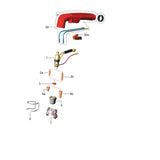 Schweisskraft Plasmabrenner, luftgekühlt S 25 K 4 m - Art. 1339606