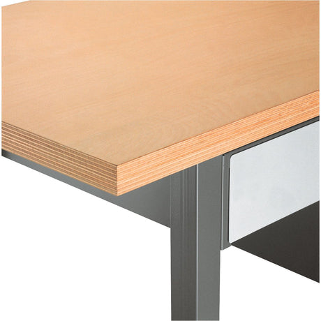 Kraftwerk INDUSTRY Werkbankplatte 2000x700 mm, Buche Multiplex 40 mm, 32 KG