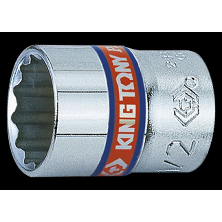 KING TONY Profi-Werkzeuge - 1/4" 12-Kant Steckschlüssel-Einsatz - 15/32 233015S