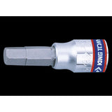 KING TONY Profi-Werkzeuge - 1/4" 6-Kant Steckschlüsseleinsatz - H7 203507