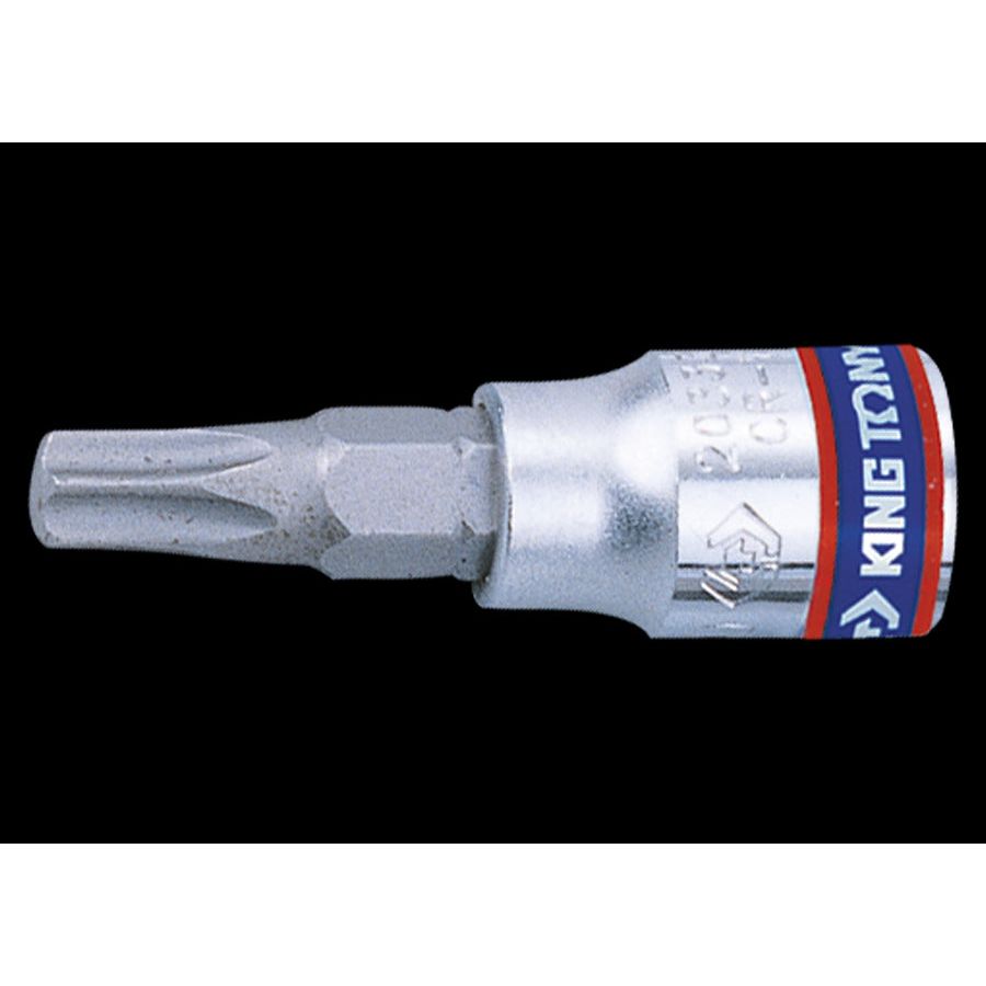 KING TONY Profi-Werkzeuge - 1/4" TORX®-Bitsteckschlüssel -  T15 203315