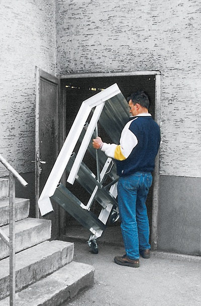 MÜBA Maurertreppe Tritthöhe 0,23 m – Aluminium, Stufenlänge 1,15 m, 29 kg