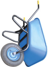 MÜBA Schubkarre Fagro F85 85 l mit Luftrad und Stahlfelge – 200 kg Tragfähigkeit