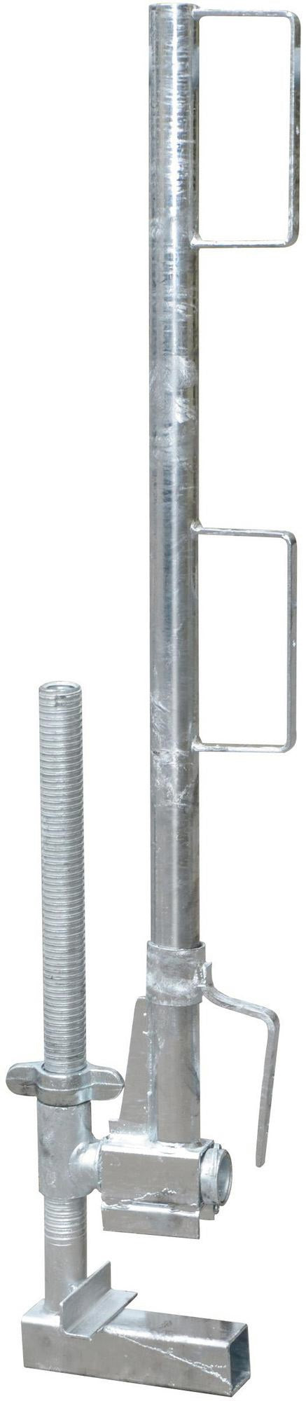 MÜBA Schutzgeländerzwinge 1000 mm – Stahl verzinkt, verstellbar 0–400 mm