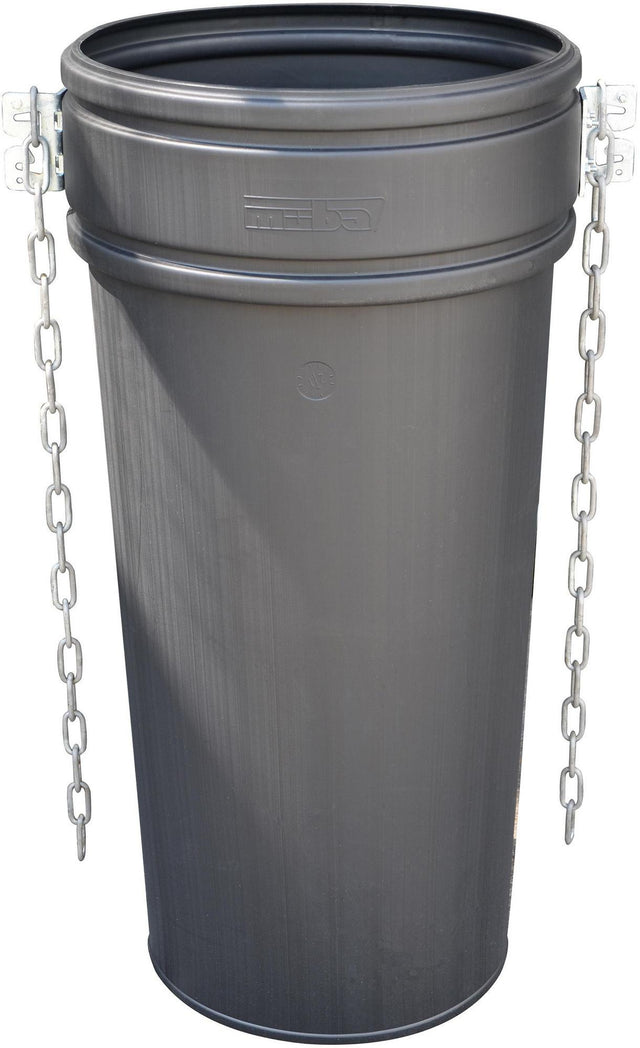 MÜBA Schuttrohr 9,5 kg – 110 cm, Ø 528/412 mm, robust mit Verstärkungsrippen
