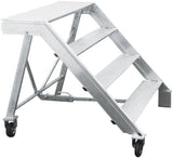 MÜBA Maurertreppe Tritthöhe 0,23 m – Aluminium, Stufenlänge 1,15 m, 29 kg