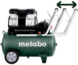 METABO Kompressor Basic 270-50 OF Silent – 50 l, 10 bar, 250 l/min, ölfrei
