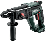 Metabo Akku-Bohrhammer KH 18 LTX 24 – 18 V, 2,1 J, SDS-plus, 24 mm Bohrleistung