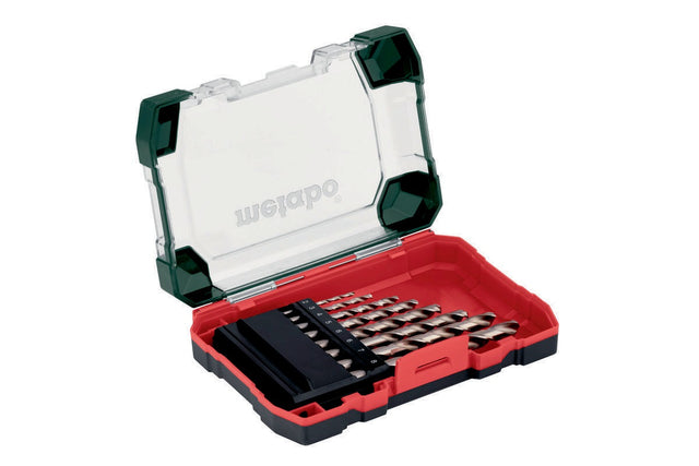 METABO Bohrer-Set DIN 338 HSS-G 8-teilig Ø2-8 mm in Kunststoffkassette