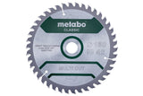 Metabo Kreissägeblatt multi cut classic D160 x 2,2/1,4 x Bohrung 20 mm, Z42 FZ/TZ – für Laminat, Kunststoff, Alu, Kupfer, Messing