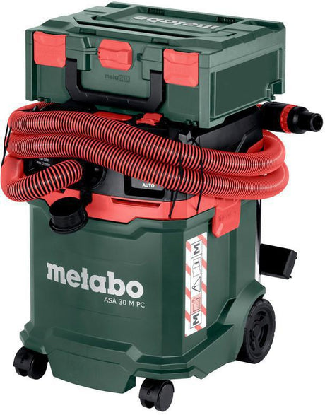 METABO Sicherheitssauger ASA 30 H PC – 1200 W, Staubklasse H, 30 l, Nass-/Trockensauger
