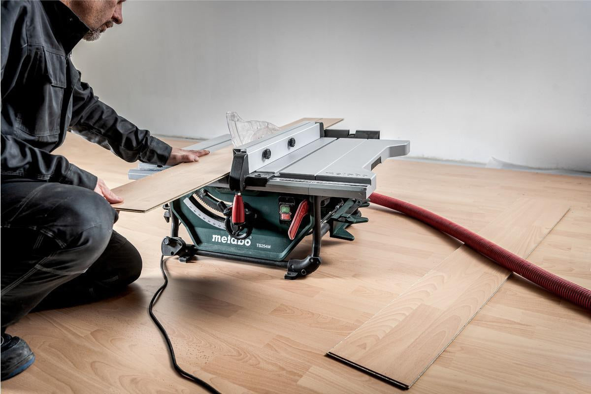 METABO Tischkreissäge TS 254 M – 1,5 kW, 80 mm Schnitthöhe, 4200 min-¹