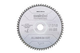 METABO Kreissägeblatt aluminium cut professional 216 x 2,2/1,8 x 30 mm Z 58 FZ/TZ 5° negativ