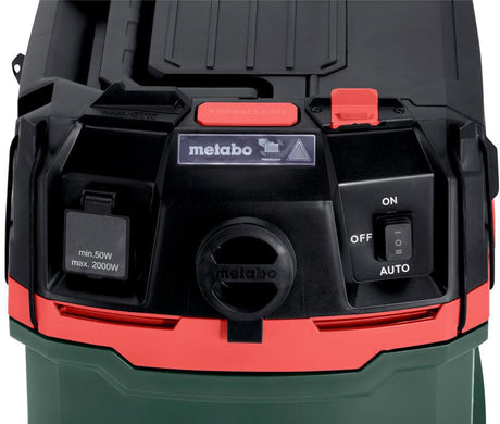 METABO Sicherheitssauger ASA 30 H PC – 1200 W, Staubklasse H, 30 l, Nass-/Trockensauger