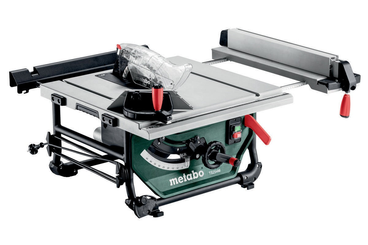 METABO Tischkreissäge TS 254 M – 1,5 kW, 80 mm Schnitthöhe, 4200 min-¹
