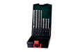 Metabo Hammerbohrersatz SDS-plus Pro 4 Premium 7-teilig HM für Beton, Mauerwerk und Naturstein