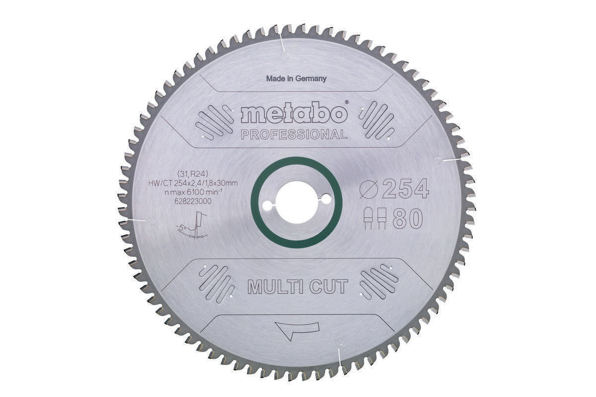 Metabo Kreissägeblatt Precision Cut Wood Professional D216xB2,4xBohrung30mm 48Z WZ