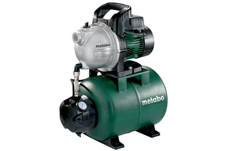 Metabo Hauswasserwerk HWW 4000/25 G – 4000 l/h, 46 m Förderhöhe, 24 l Stahlbehälter