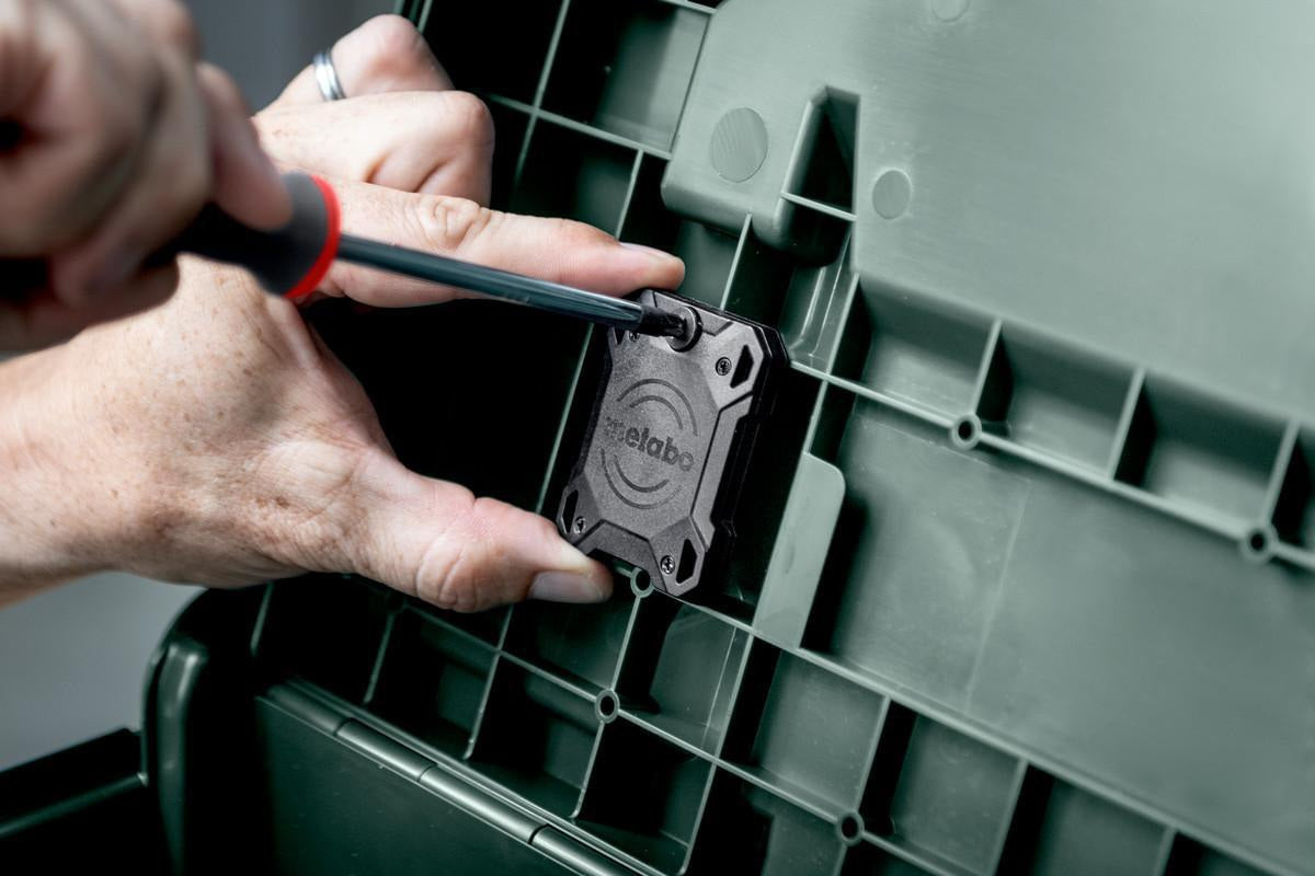 METABO Tracker für iOS und Android – IP67 Staub- und Wasserschutz, weltweites Tracking