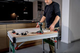 METABO Multifunktionstisch MWB 100 – mobile Werkbank, höhenverstellbar, 120 kg Traglast
