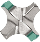Metabo Hammerbohrer PRO 4 Premium SDS-plus Ø10 mm – 4 Vollhartmetallschneiden für Beton & Mauerwerk