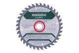 Metabo Kreissägeblatt precision cut wood classic 160 x 2,2/1,4 x 20 mm Z36 WZ für saubere Holzschnitte